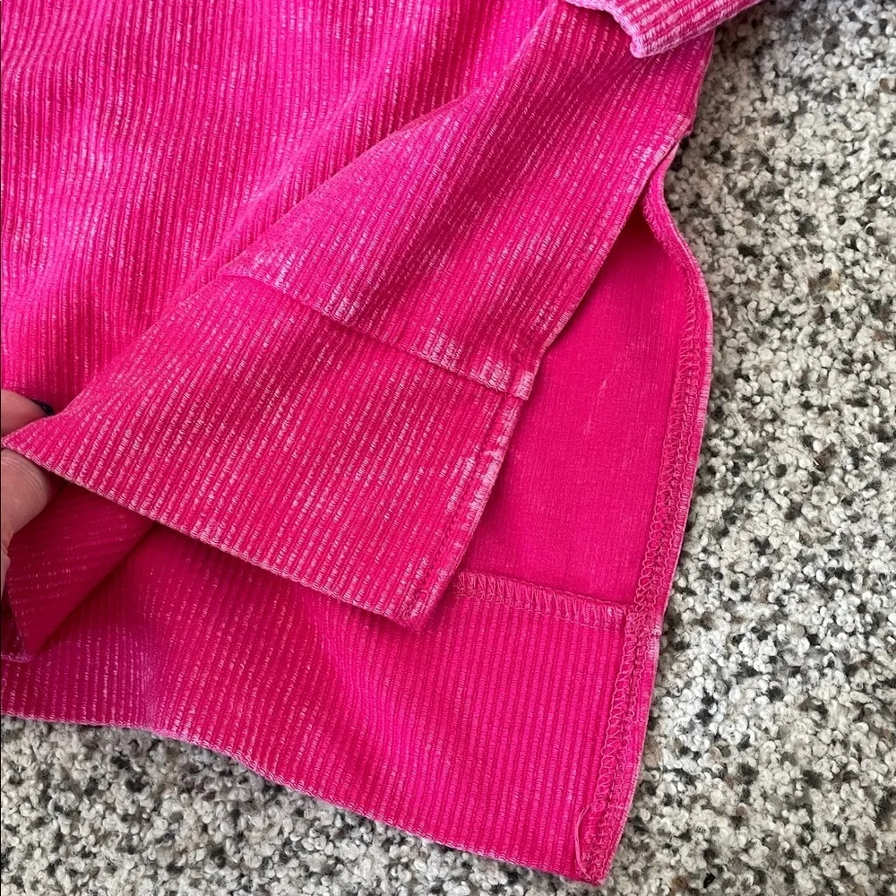 Jess Lea oversized crew sweatshirt pink women’s large - Picture 2 of 5